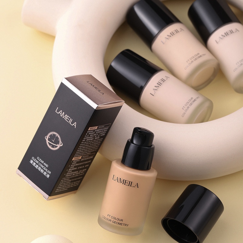 Kem Nền Che Khuyết Điểm Dạng Lỏng Mềm Mịn Kiềm Dầu Lâu Trôi Tự Nhiên 30ml