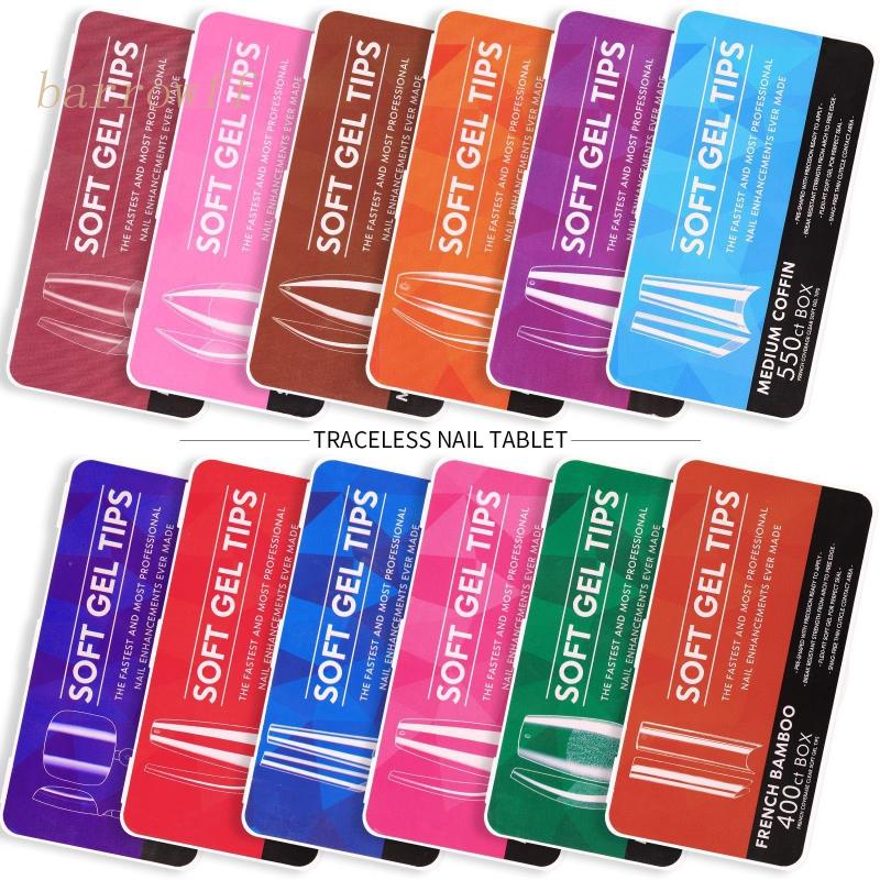 Bộ Móng Tay Giả Mềm Mại Tự Nhiên Dạng Nhấn