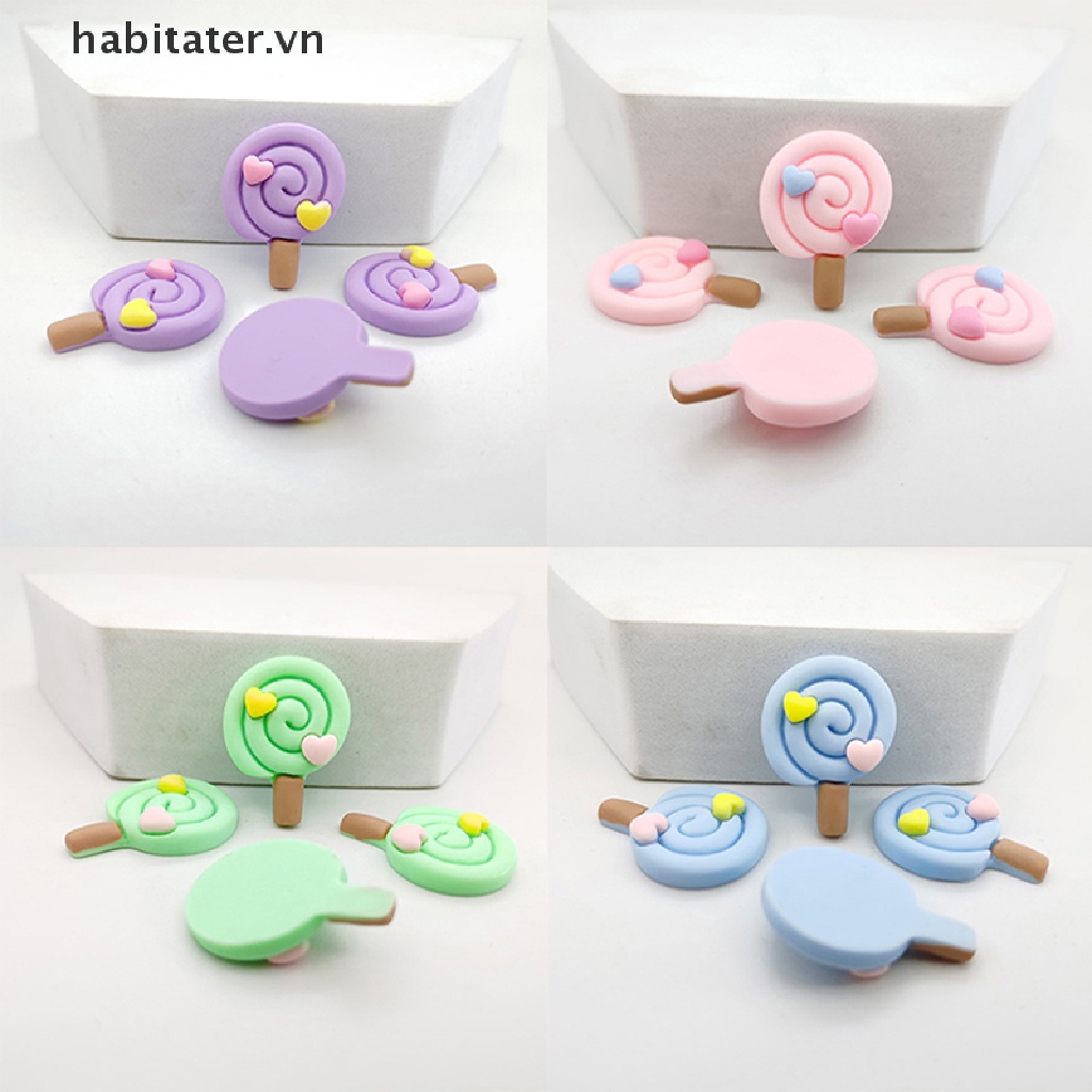 Set 10 Kẹp Tóc Nhựa Hình Trái Tim Dễ Thương Cho Nữ