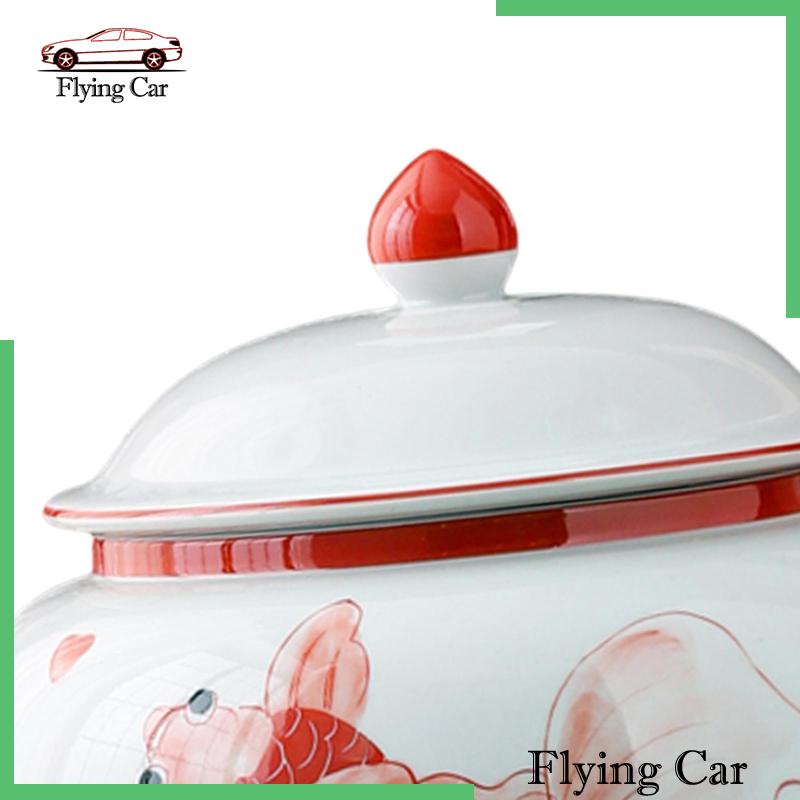 Lọ Gốm Đựng Trà / Gừng Truyền Thống Thủ Công Lzdjfmy2