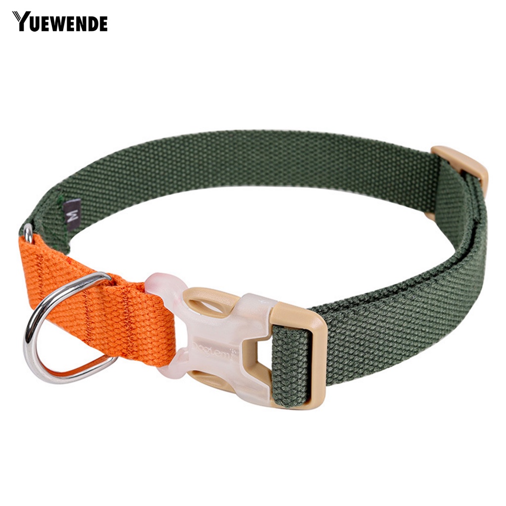 Vòng Cổ Thú Cưng Đi Dạo Chống Mài Mòn Hai Màu