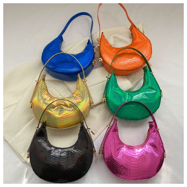 Túi Xách JASMIN NOIR Họa Tiết Da Cá Sấu Thời Trang Dành Cho Nữ