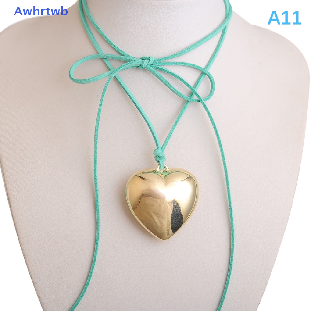 Vòng cổ Mặt Hình Trái Tim Đính Đá Thời Trang Cho Nữ Mới