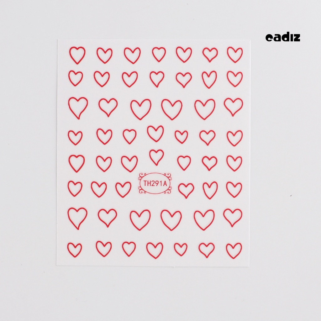 Miếng Dán Móng Tay Tự Dính Không Phai Màu Chống Rơi Có Thể Tháo Rời Dễ Thương DIY