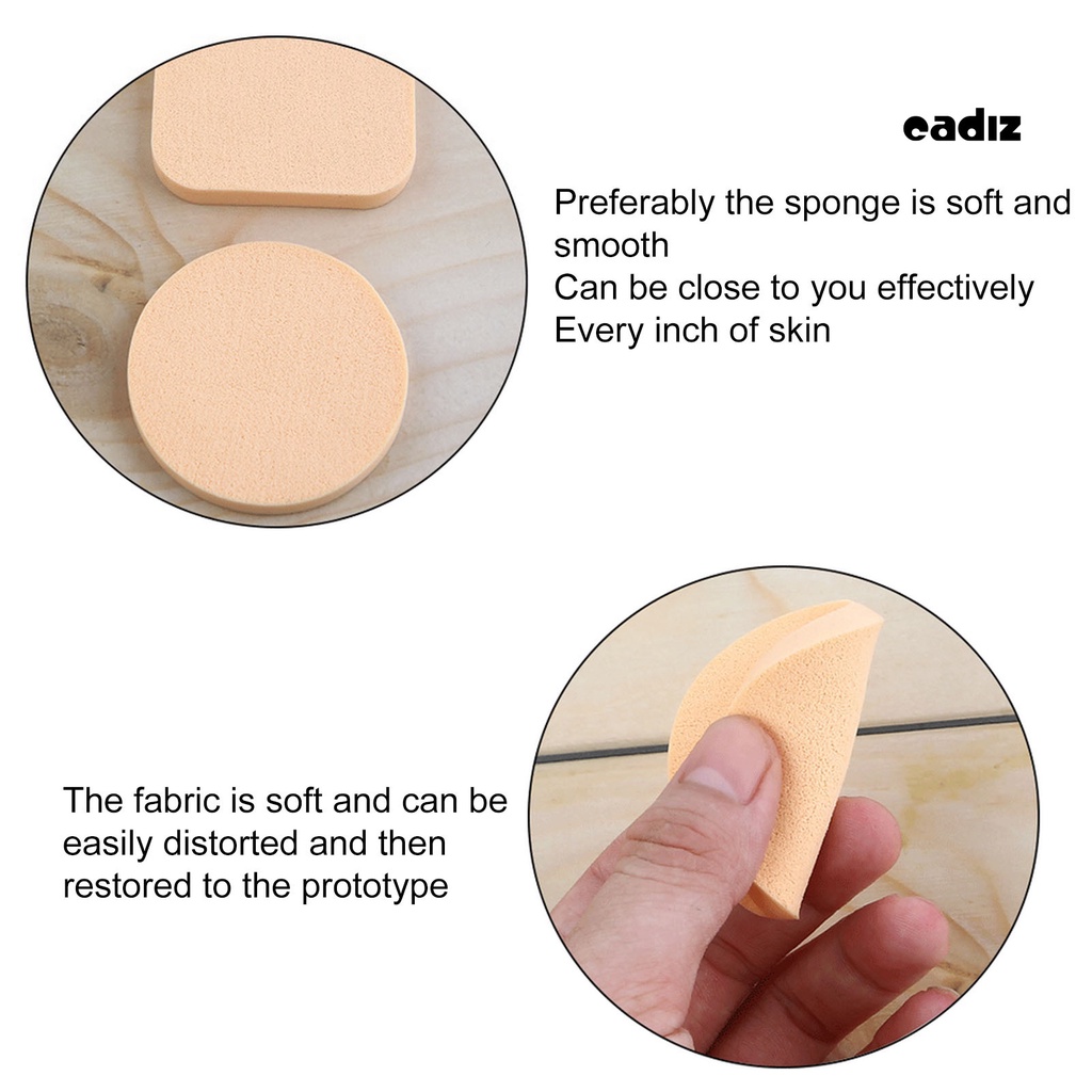 Set 2 Mút Trang Điểm Ướt Và Khô Mềm Mại Tiện Dụng