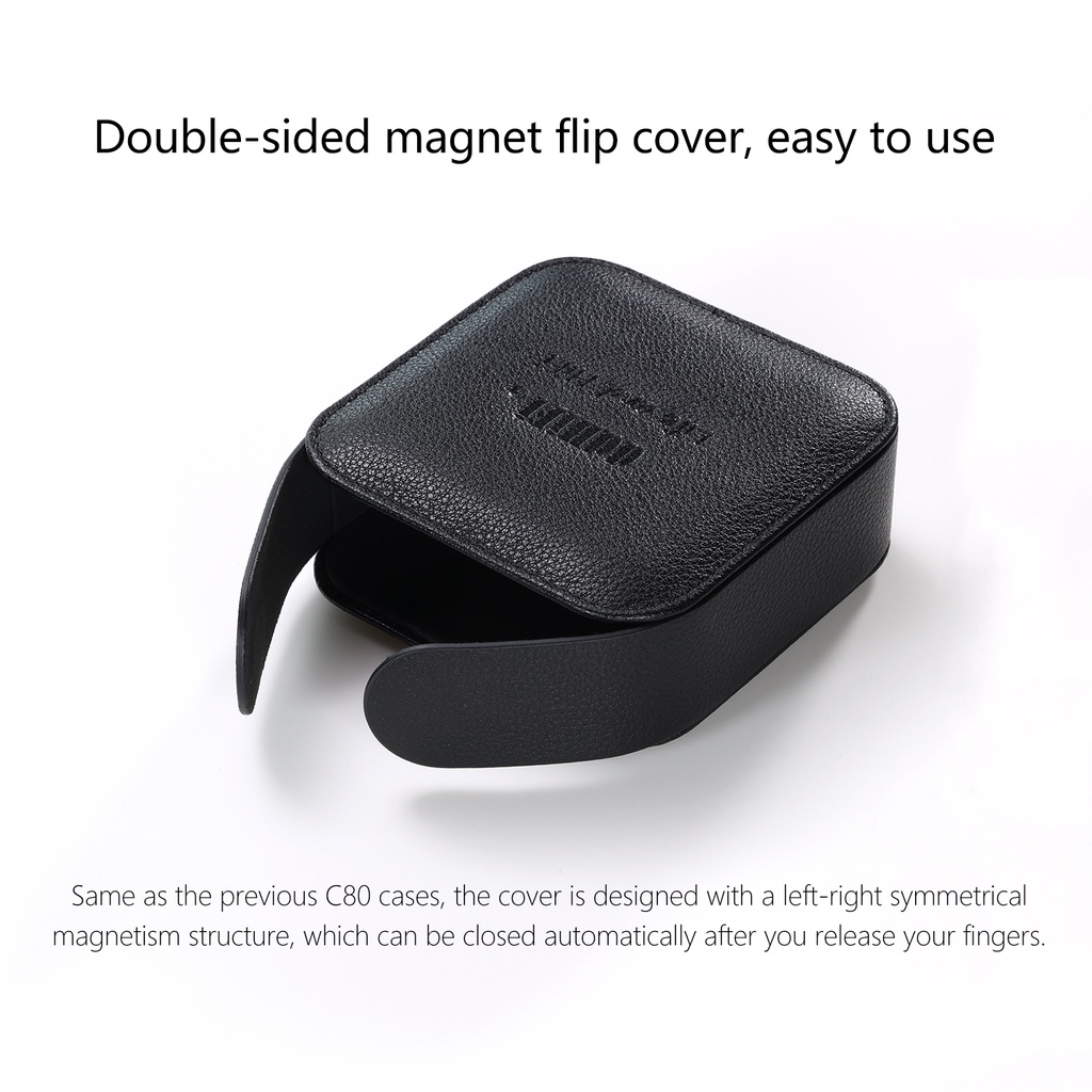 Túi Da Bò Thật Đựng Tai Nghe Dddhifi C90 Tiện Dụng