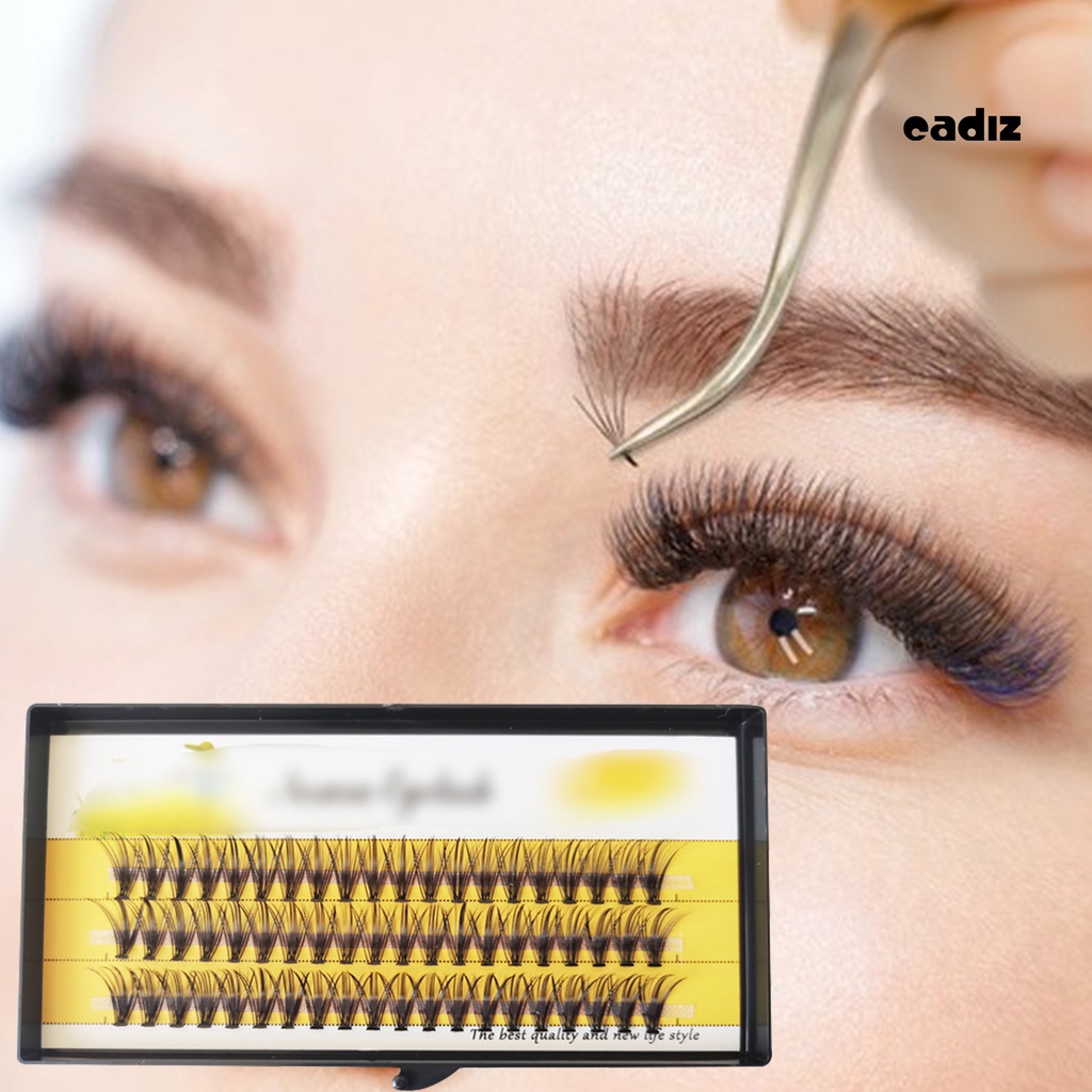 1 Hộp Lông Mi Giả Bằng Giấy Kraft Tự Nhiên Trọng Lượng Nhẹ Thoải Mái