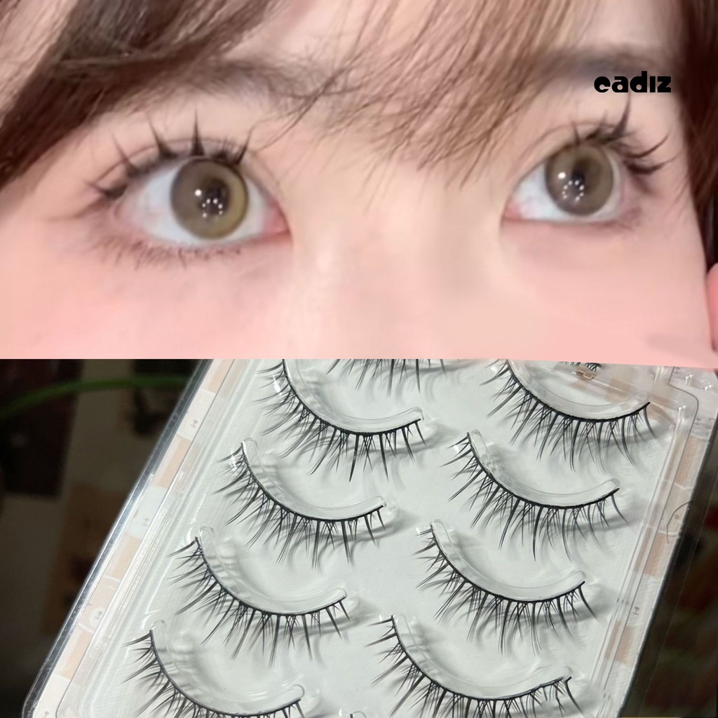 1 Hộp Lông Mi Giả Hiệu Ứng 3D Uốn Cong Tự Nhiên Không Dễ Phai Màu