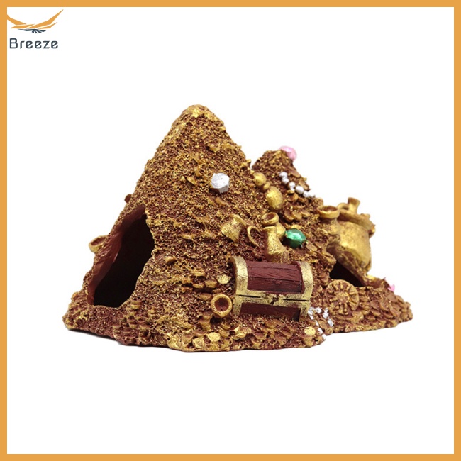 Tháp Bằng Resin Thủ Công Dùng Trang Trí Bể Cá