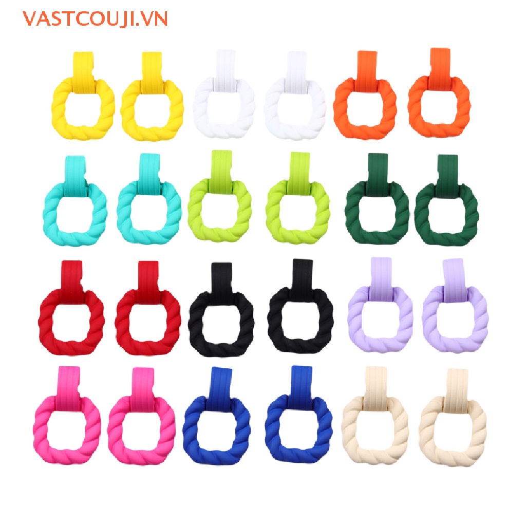 Khuyên Tai Nữ Hình Trái Tim Phong Cách Vintage Xinh Xắn