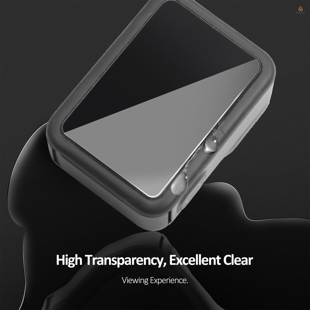 Set 3 Miếng Dán Bảo Vệ Màn Hình Camera Hành Động 1 Kính Cường Lực + 1 Kính Cường Lực Bảo Vệ Màn Hình Trước + 1 Kính Chiếu Hậu Kèm Hộp Đựng Dụng Cụ Vệ Sinh