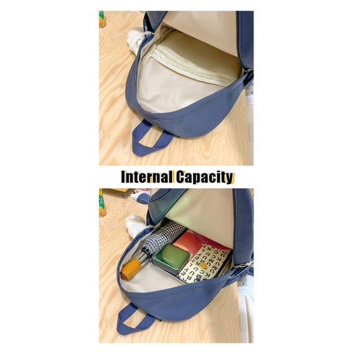 Ba Lô Đi Học In Hình Chim Cánh Cụt Hoạt Hình Dễ Thương Trọng Lượng Nhẹ Và Vui Nhộn Thời Trang Thường Ngày Cho