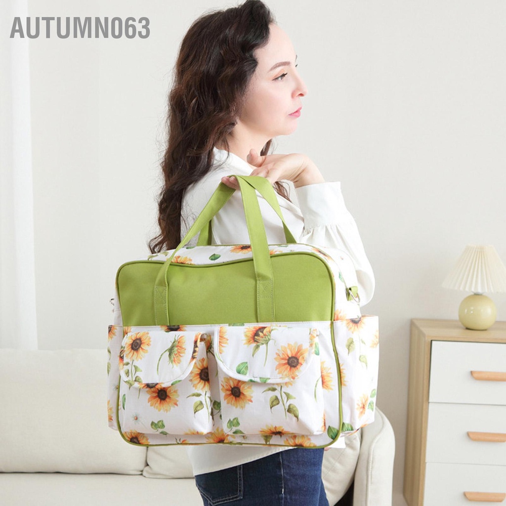 Autumn063 Túi đa năng cho bé trai và gái với nhiều túi đựng tã du lịch bố mẹ