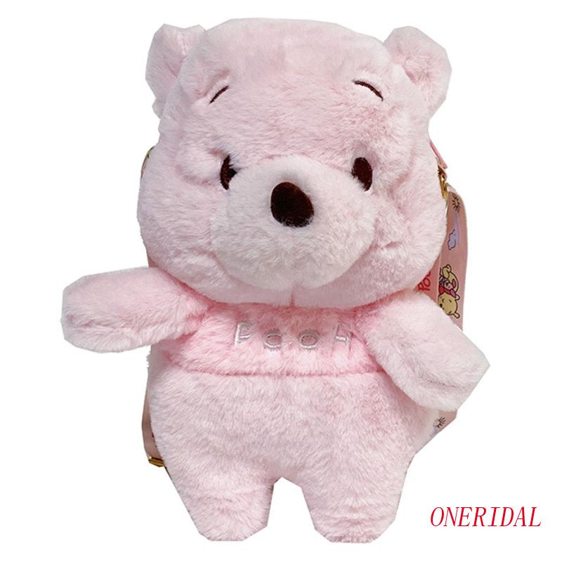 Túi Đeo Chéo Vai Hình Gấu Bông Dễ Thương Bắt Mắt