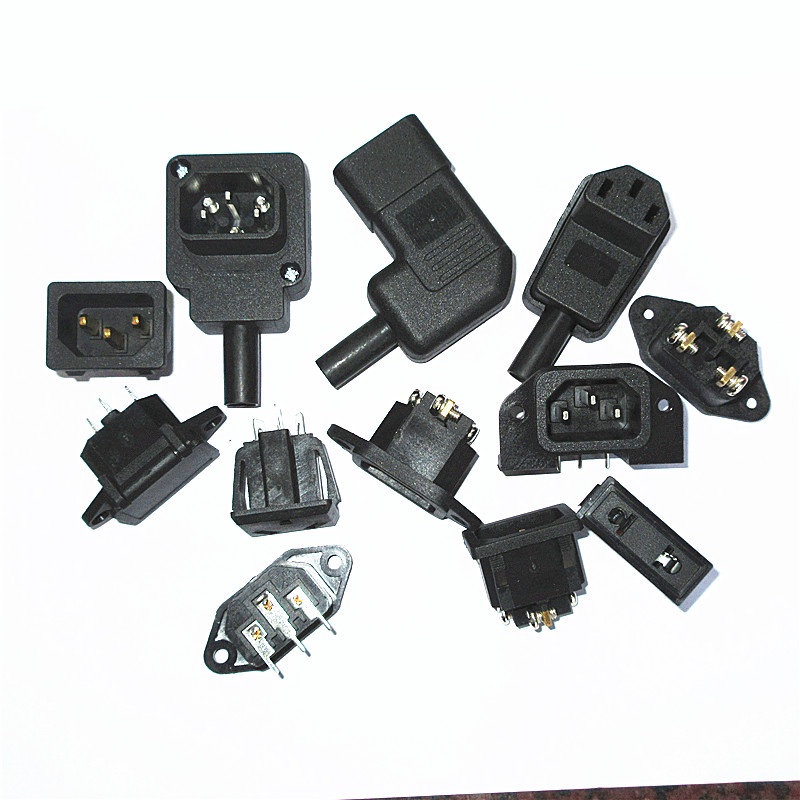 Phích Cắm Nguồn Ba Lõi AC-04A-04C-05A-05C-05E-07-08 - 10-114 AC-015A Female AC-015