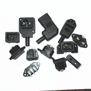Phích Cắm Nguồn Ba Lõi AC-04A-04C-05A-05C-05E-07-08 - 10-114 AC-015A Female AC-015