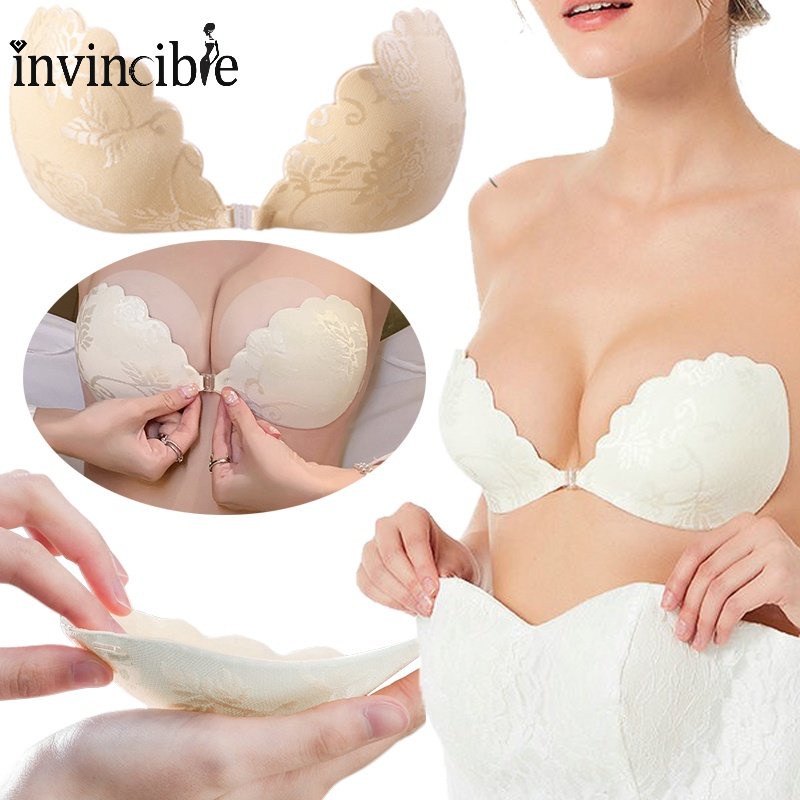 Miếng Dán Nâng Ngực Bằng Silicone Tự Dính Chống Mồ Hôi Thoáng Khí