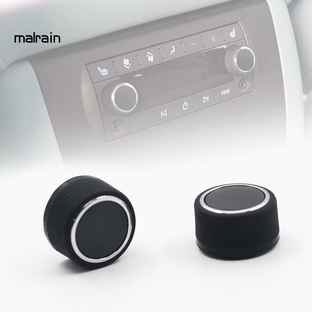 Set 2 Nút Vặn Điều Chỉnh Âm Lượng Radio Cho 07-13 Chevrolet GMC