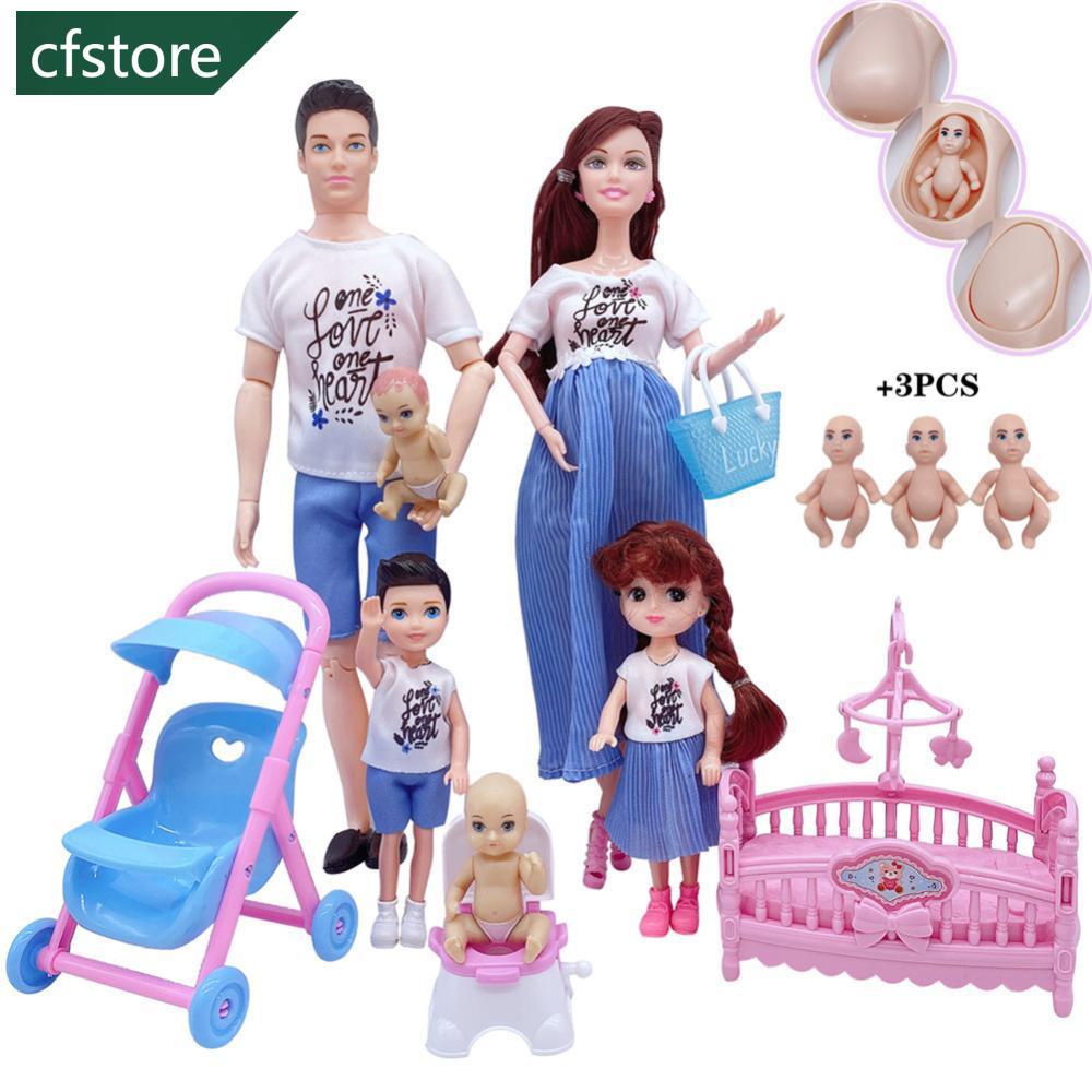 Bộ 5 Búp Bê Ken &amp; Wife Dễ Thương A8W1