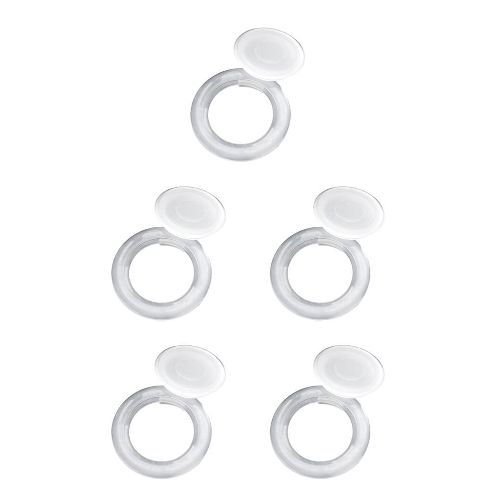 Bộ 1 / 2 / 3 / 5 Nắp Nhựa Có Lỗ Cắm Dù Che Nắng Cầm Tay Cho Sân Vườn / Bãi Biển