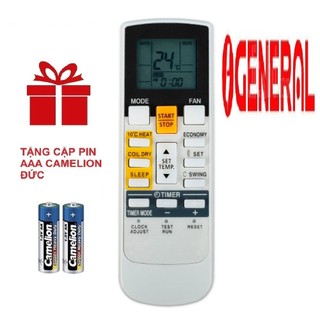 Remote máy lạnh general inverter mẫu 3 - điều khiển điều hòa general inverter