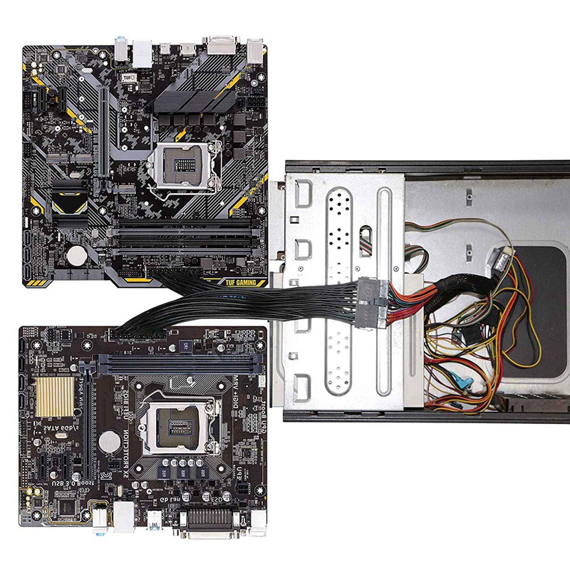 Dây Cáp Nối Dài Bo Mạch Chủ ATX 24-Pin 24Pin (20 + 4)