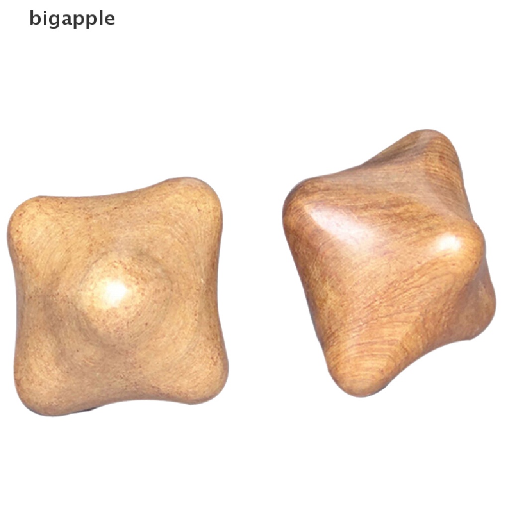 Set 2 Dụng Cụ Mát Xa Tay Bấm Huyệt Bằng Gỗ Tiện Dụng