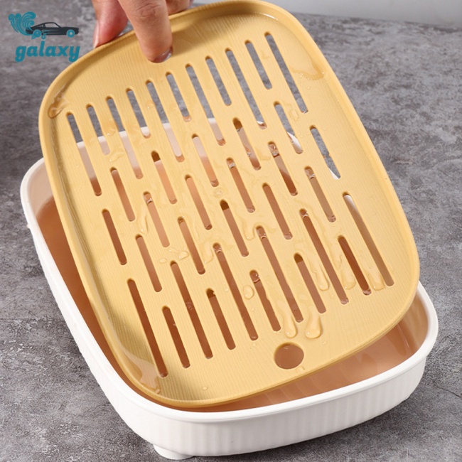 Galaxy Hộp Đi Vệ Sinh Hai Lớp Chống Gãy Cho Hamster / Thỏ / Hamster
