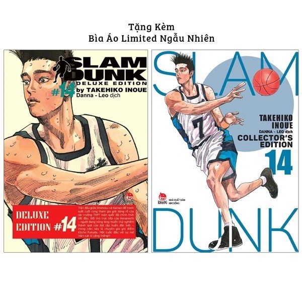 Sách Slam Dunk - Deluxe Edition - Tập 14 - Tặng Kèm Bìa Áo Limited Ngẫu Nhiên