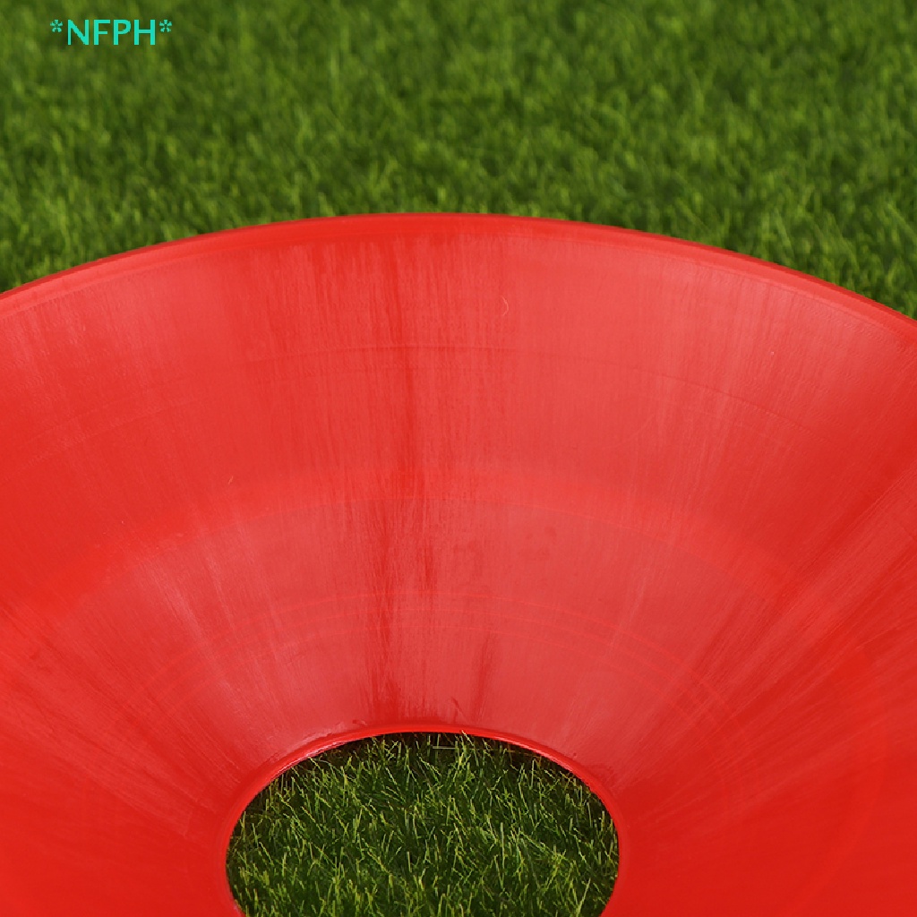 Set 5 Đĩa Hình Nón Bằng Nhựa Dùng Để Luyện Tập Đá Banh Mới