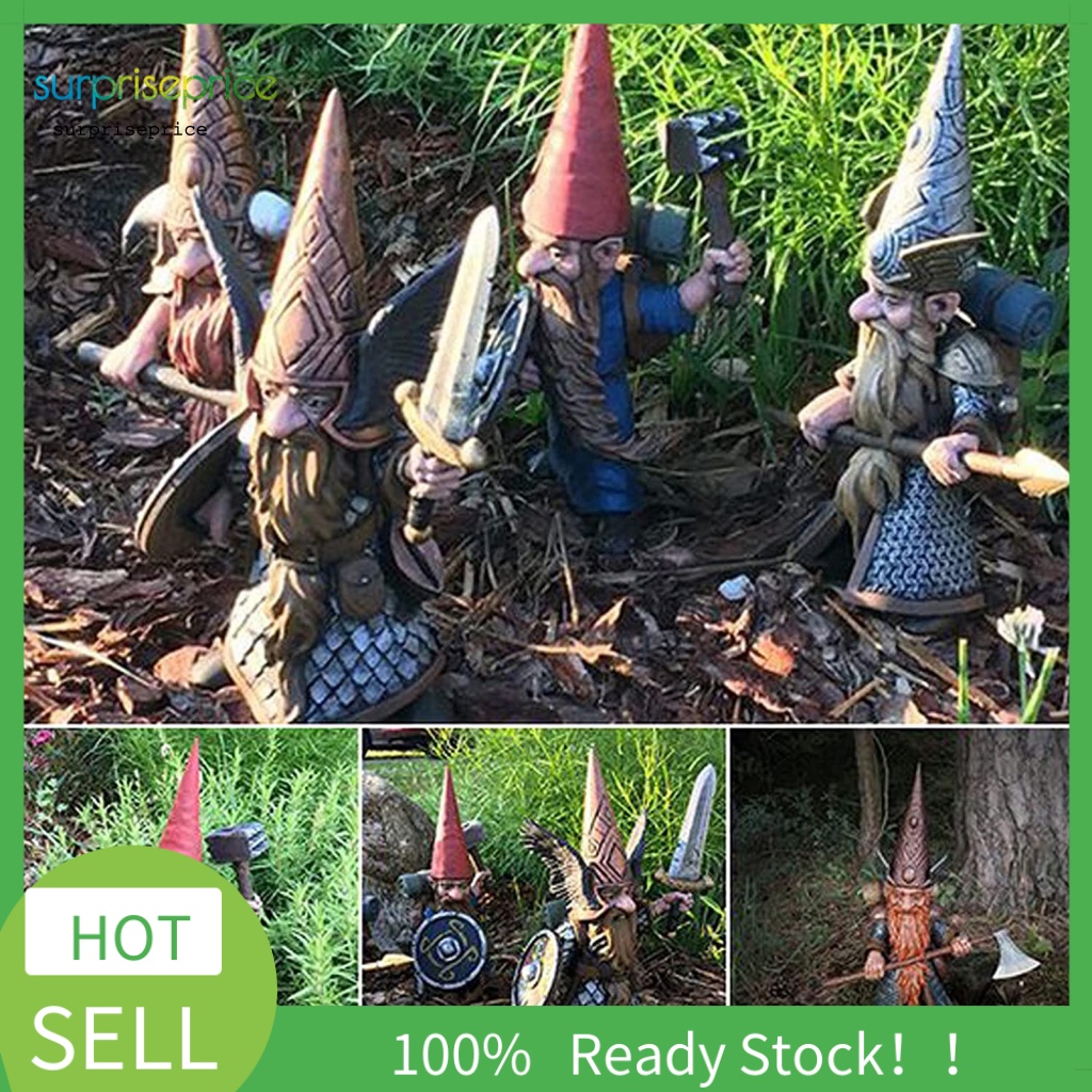 Mô Hình Bức Tượng Râu Dài Di Động Cho Sân Vườn Ngoài Trời