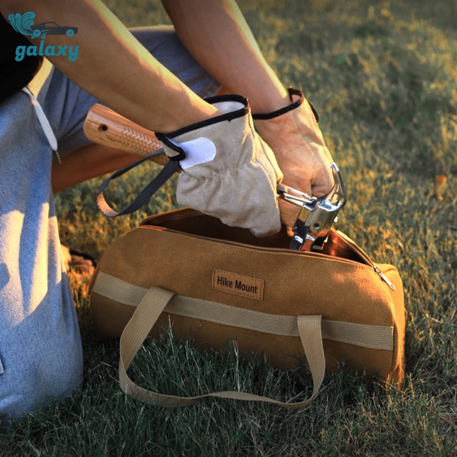 Galaxy Túi Đựng Dụng Cụ Cắm Trại Ngoài Trời Sức Chứa Lớn Bằng Vải Canvas
