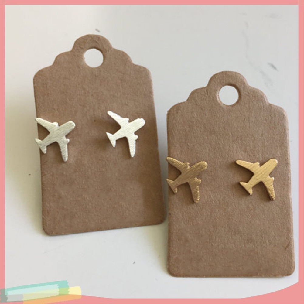 Đôi Khuyên Tai HìNh MáY Bay Cá TíNh ThờI Trang Cho Nữ