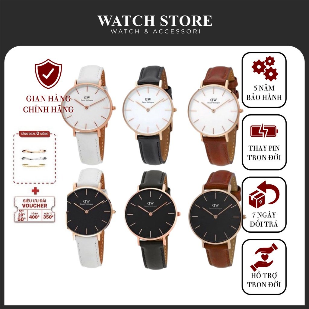 Đồng Hồ Nữ Daniel Welington Classic Petite 28mm & 32mm DW Chính Hãng - Đồng Hồ DW - Watch Store Vietnam .