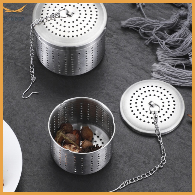 Xô Inox 304 Đựng Trà / Gia Vị Chống Rò Rỉ Tiện Dụng