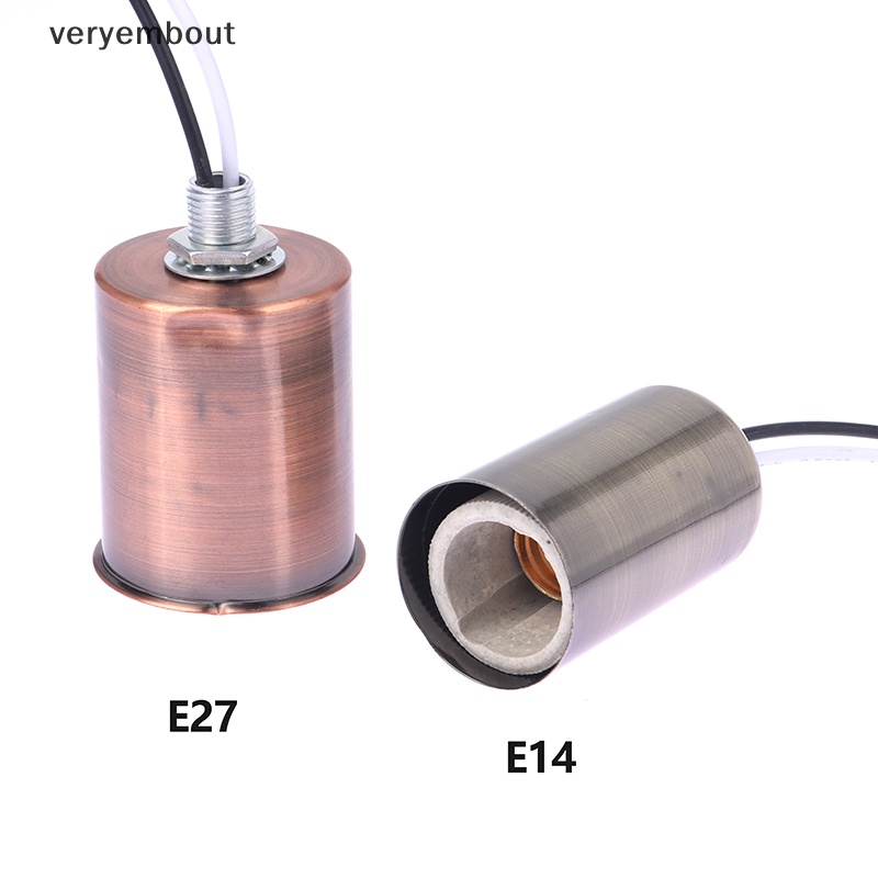 Giá Đỡ Bóng Đèn Led E27 E14 Bằng Sứ Dùng Trong Nhà Tiện Dụng