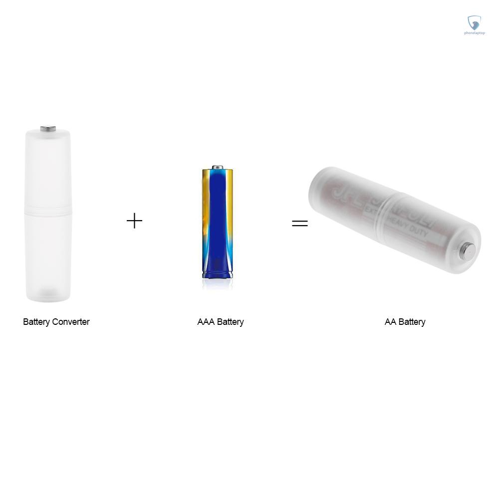 Set 4 Hộp Đựng Pin AAA Sang AA Tiện Dụng Giá Đỡ