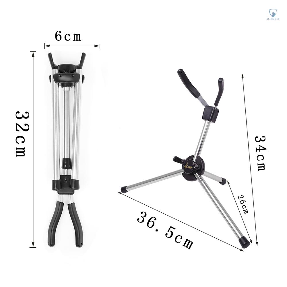 Giá Đỡ Sàn Bằng Kim Loại Có Thể Gấp Gọn Cho Kèn Saxophone