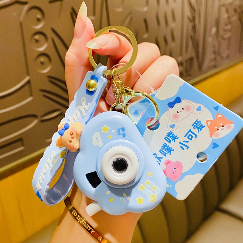 Móc Khóa Hình Máy Ảnh / Đám Mây Dễ Thương Độc Đáo Thời Trang Cho Cặp Đôi