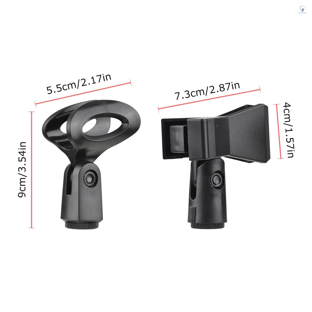 Giá Đỡ Micro Ba Chân Kiêm 2 Kẹp Có Thể Điều Chỉnh Hỗ Trợ Phát Trực Tiếp