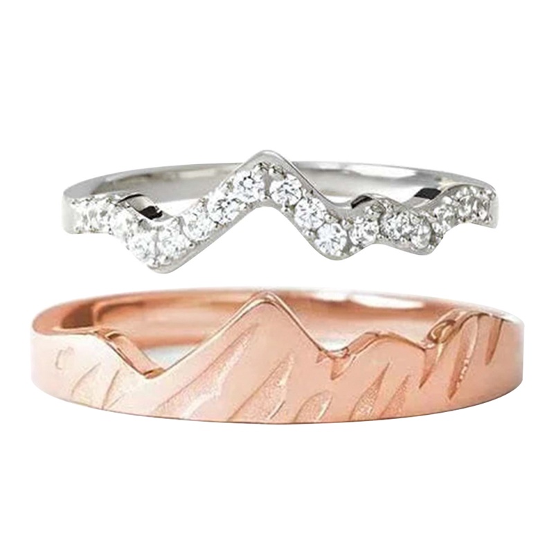 Ygt Bộ Nhẫn Đính Đá Zircon Kiểu Vintage Thời Trang Cho Nữ