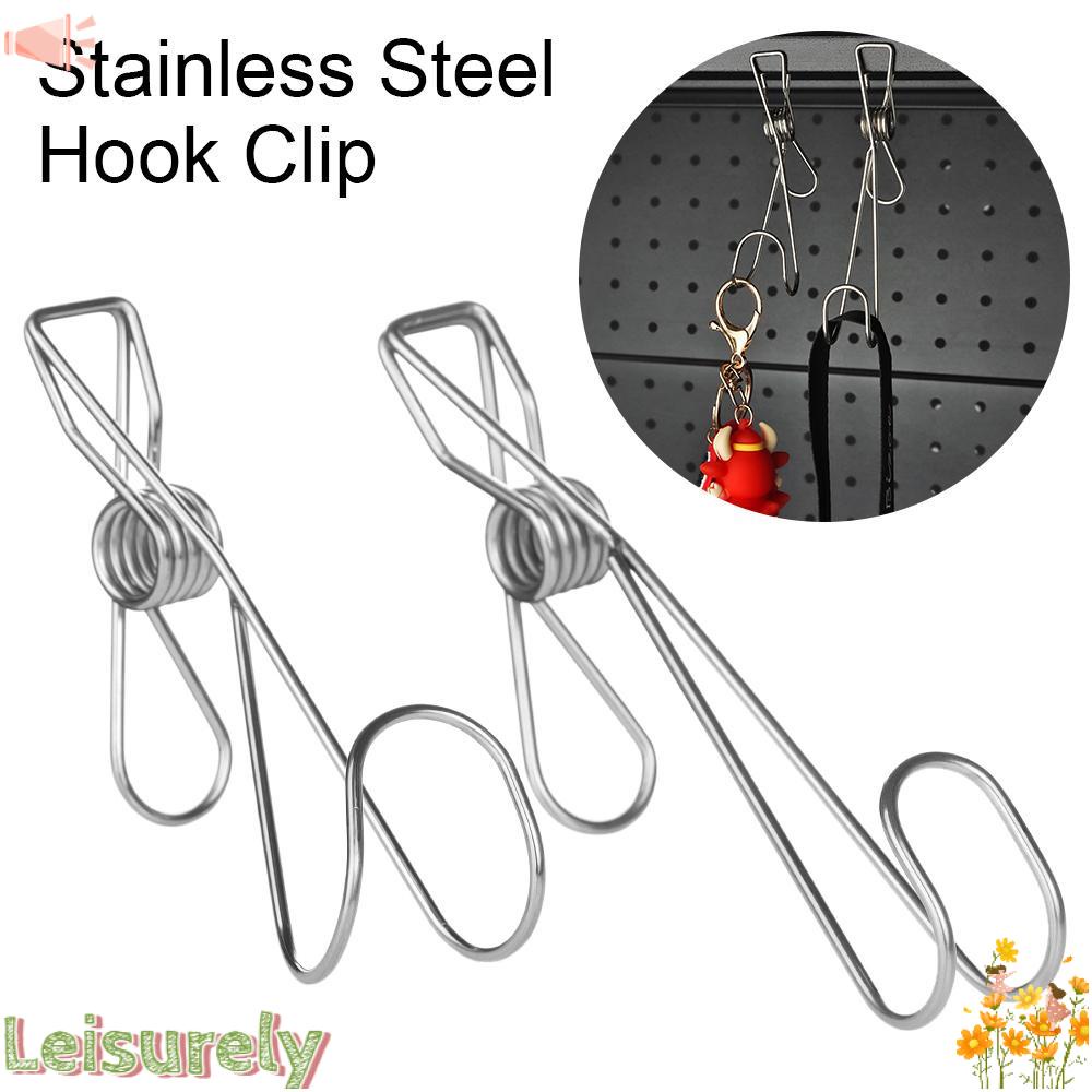 Kẹp Giữ Đồ Kẹp Bằng Kim Loại Có Móc Kẹp Tiện Dụng