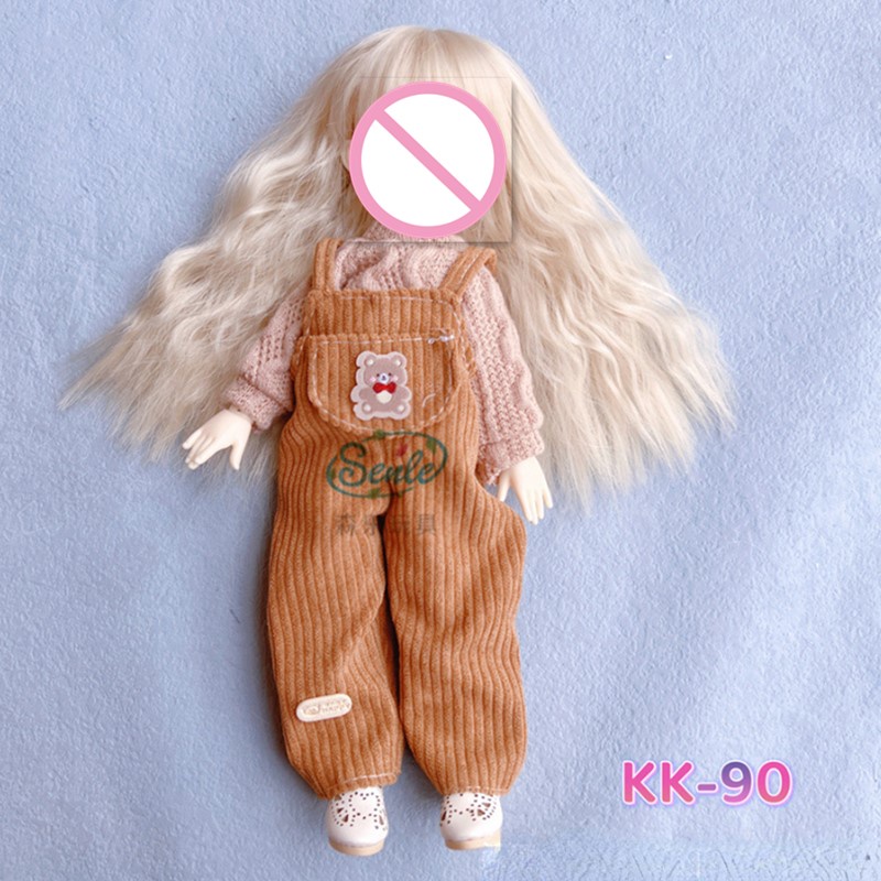 Bộ Đầm Thời Trang Cho Búp Bê 30cm BJD