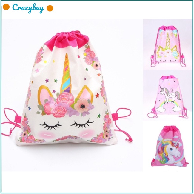 Cr 1 Túi Dây Rút Đựng Quà Giáng Sinh / Đám Cưới Hình Chuột Mickey / Minnie Hoạt Hình Dễ Thương