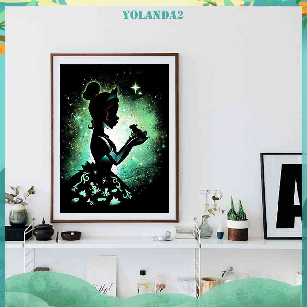 Bộ Tranh Đính Đá 5D Tự Làm Họa Tiết Disney Xinh Xắn