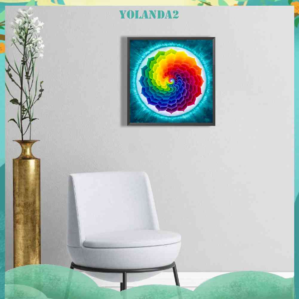 Bộ Tranh Đính Đá 5D DIY Hình Phi Tiêu Đầy Màu Sắc Để Trang Trí Nhà