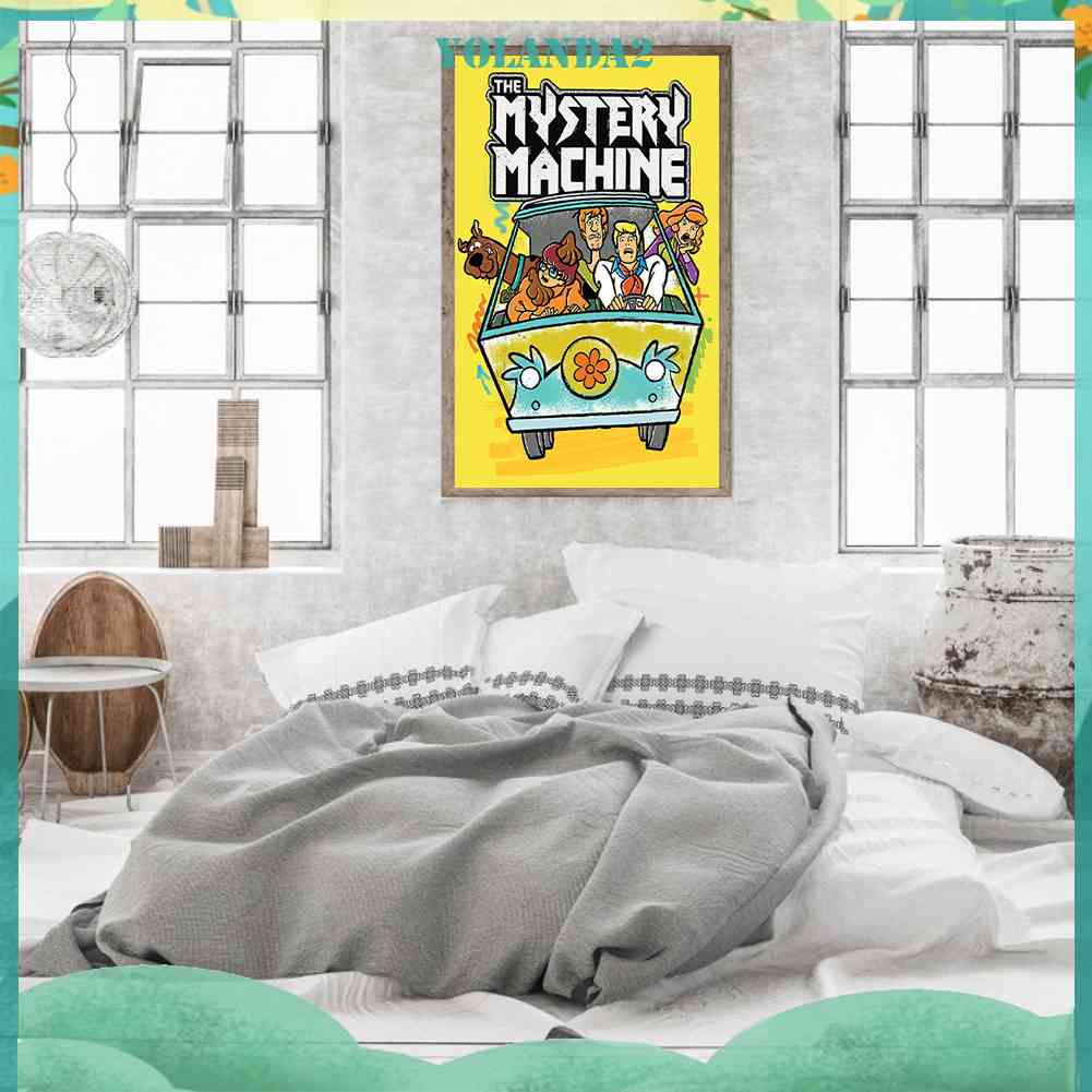 Tranh Đính Đá Kim Cương Toàn Bộ 5D DIY Hình Xe Tải Bí Ẩn