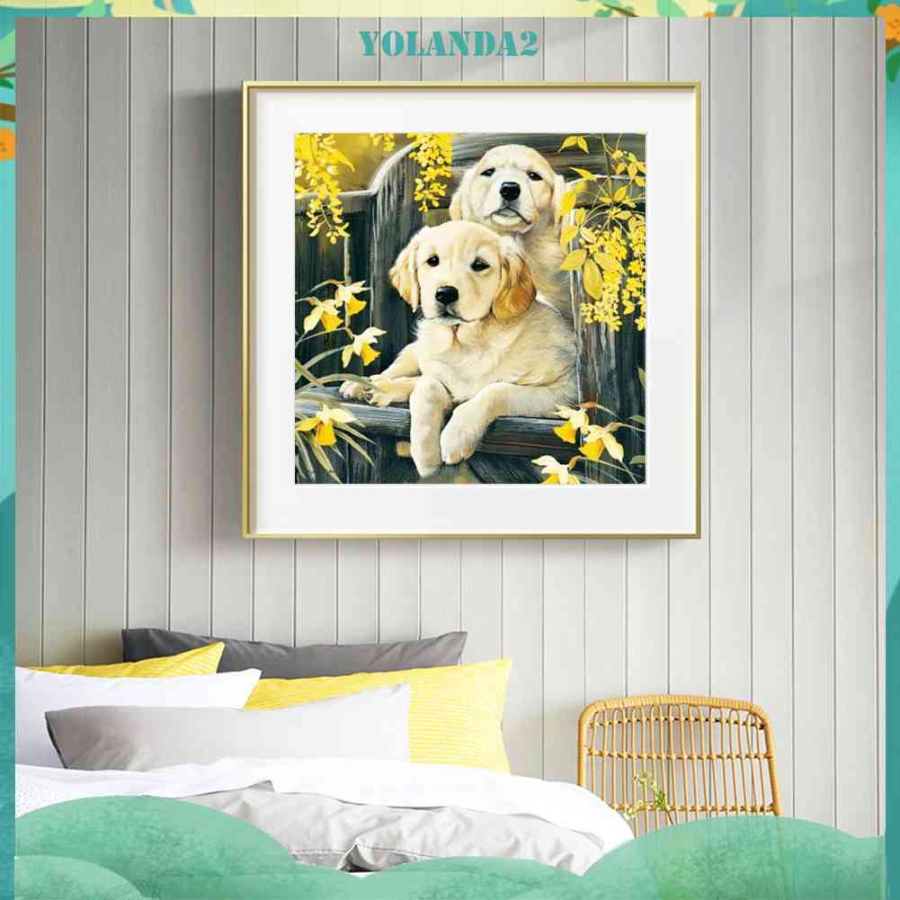 Tranh Đính Đá Kim Cương Toàn Bộ 5D DIY Hình Vẽ Vườn Hoa