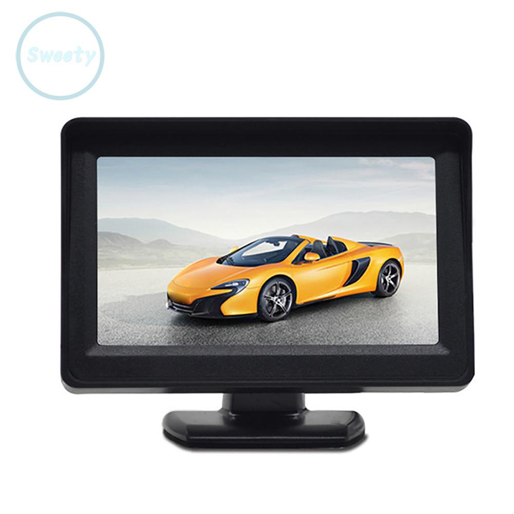 1 * Màn Hình Quan Sát Phía Sau Xe Hơi 1 * 4.3 Inch TFT LCD