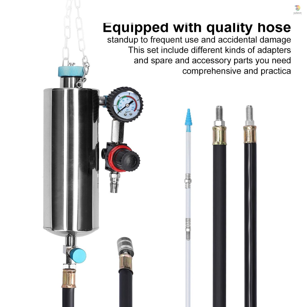 Dụng Cụ Vệ Sinh Ống Bơm Nhiên Liệu Xe Hơi Ba Chiều 3 Trong 1 Đa Năng C80 C80